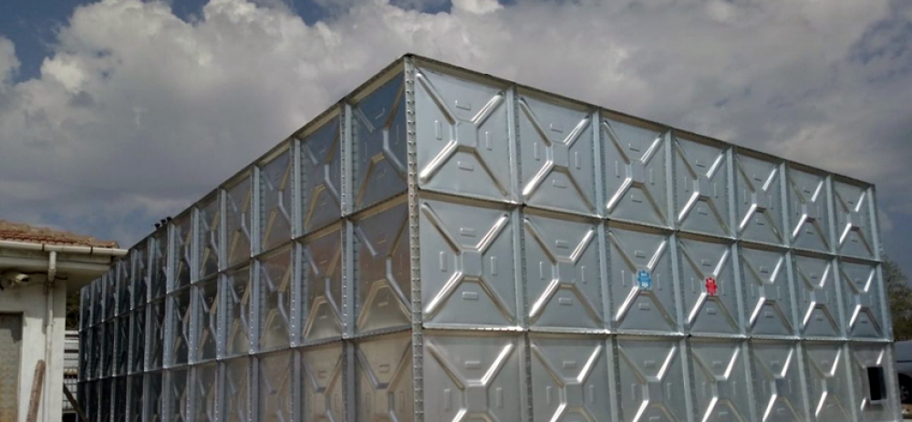 GALVANIZED MODULAR WATER TANK MANUFACTURING